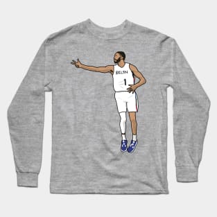 The three point mikal Long Sleeve T-Shirt